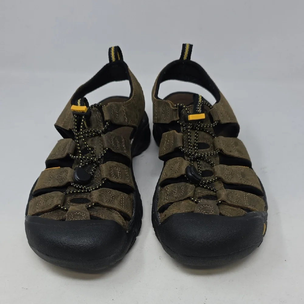 Keen Brown and Black Outdoor Sandals with Waterproof Design Mens Size 9